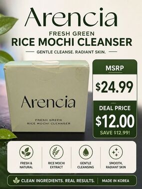 Fresh Green Rice Mochi Cleanser - Fresh Green